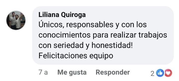 Opinión de cliente sobre construcción en Villa Ballester